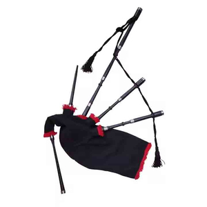 Expertly Crafted Royal Stewart Tartan Full Set Bagpipes Premium Rosewood Scottish <b>Musical</b> Traditions for Apparel Classic Royal - Product Image 3