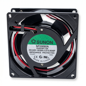 Ventilador Axial Eléctrico de Bolas SUNON SF23092A/2092HBT.GN, 92x92x25mm, 220V-240V, OEM |   Distribuidor Oficial |   Envío Global Rápido - Product Image 2