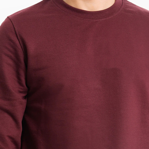 Custom 400GSM Fleece Sweatshirt for Men Crew Neck Warm Pullover with Logo Heavyweight Winter Wear Wholesale Manufacturer - Product Image 4