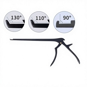 Pinza Kerrison Negra de 90/110/130 Grados, 230 mm, Manual, de Acero Inoxidable de Alta Calidad, Reutilizable, para Cirugía Ortopédica Veterinaria - Product Image 4