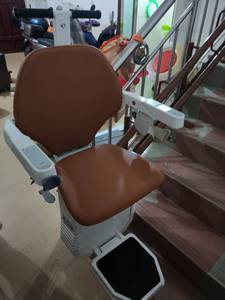 <span class=keywords><strong>Monte</strong></span>-<span class=keywords><strong>escalier</strong></span> électrique pour maison, villa et appartement, avec rail <span class=keywords><strong>droit</strong></span> ou courbe, en acier et aluminium robustes, pour extérieur - Product Image 2