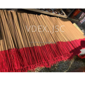 Varilla de incienso natural con 32cm de longitud, incienso natural con pie rojo, Agarbatti crudo sin olor, alto conteo, Exportación de Vietnam - Product Image 1