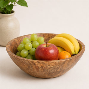 Ensemble de saladiers exclusifs en bois d'acacia, bols de service en bois de manguier de haute qualité pour fruits et collations, vaisselle pour la vente en gros - Product Image 4