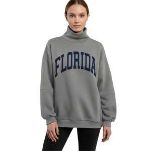 Sudadera con Capucha para Mujer, Personalizada, de Alta Calidad, en Felpa Francesa de Poliéster/Algodón, Talla Grande, para Pilates y Yoga, con Estampado a Todo Color, Servicio OEM - Product Image 4