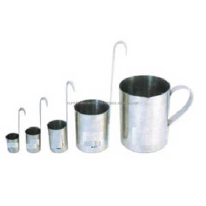 Ensemble de Mesureurs à Lait en Acier Inoxydable de Qualité Supérieure, 100, 200, 500 ml et 1 L, pour Acheteurs en Gros - Product Image 1