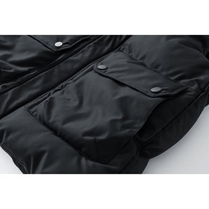Latest Men's Waistcoat Design with Custom Logo Waterproof Windproof 100% Polyester Duck's Down Filling Sleeveless Puffer <b>Jacket</b> - Product Image 5