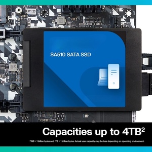 SA510 SATA 250GB, Up to 555MB/s, <b>2.5</b> Inch/7 mm, 5Y Warranty, Internal Solid State Drive - Product Image 3