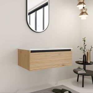 30 Wall-Mounted <b>Bathroom</b> <b>Vanities</b> with 1 Soft-Close Drawer Excluding Sink - Product Image 4
