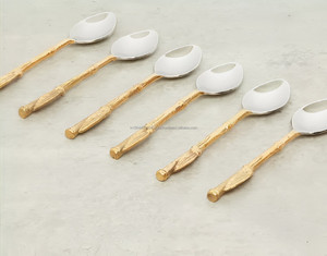 Juego de cucharas de postre de 6 piezas con nuevo diseño elegante y venta al por mayor - Product Image 4