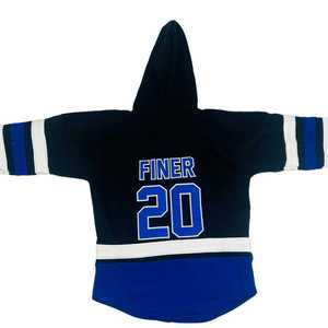 Sweat-shirt à capuche unisexe en coton premium Zeta Phi Beta Black Hockey avec broderie chenille, vêtement de sororité grecque - Product Image 2