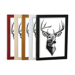 A4 Custom Poster or Picture <b>Frame</b> <b>Wall</b> Creative Mdf Wood <b>Frame</b> for Home Decor - Product Image 1
