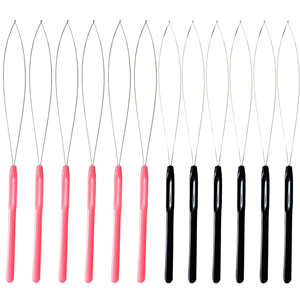 Herramientas Profesionales de Acero Inoxidable con Punta en K para Extensiones de Cabello y Cuentas de Rastas JS-HET-004 Clase I Java Quirúrgico - Product Image 1