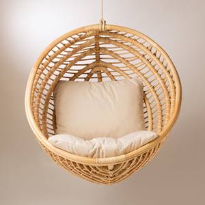 Meilleur prix, nouvelle arrivée, chaise suspendue en rotin à cadre rond, écologique, faite à la main, pour la détente en intérieur, fabriquée par un fabricant vietnamien - Product Image 3