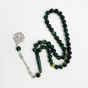 45 cuentas de resina Tasbih, pulsera árabe, cuentas de oración manuales de Oriente Medio, cuentas Tasbih - Product Image 5