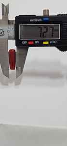 Coral rouge naturel italien de la Méditerranée, forme capsule, couleur sang, qualité de verre fine, pierre précieuse, pierre précieuse en vrac pour bijoux - Product Image 2