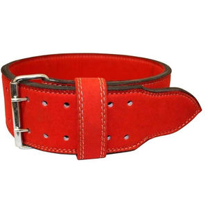 Ceinture de musculation en cuir à double boucle pour hommes et femmes, ceintures de fitness personnalisées pour la musculation - Product Image 1