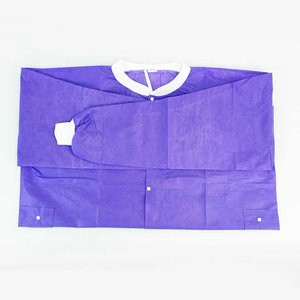เสื้อกาวน์แพทย์ผู้หญิงสั่งตัดคุณภาพสูง แขนยาว ผ้าฝ้าย ทนทาน สำหรับใช้ในโรงพยาบาล - Product Image 2