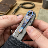 Clip de poche en titane EDC de qualité supérieure, pièces de rechange pour clip arrière, pour Spyderco C81 Paramilitary 2, C10, C11 Folders
