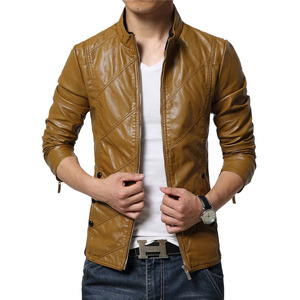Veste en cuir élégante pour homme, collection 2026, disponible en plusieurs couleurs, au meilleur prix – Veste en cuir pour homme très vendue - Product Image 1