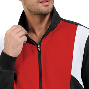 Ensemble de survêtement deux pièces pour homme, vêtements d'hiver pour adultes, coupe confortable, vêtements de sport, style zippé, survêtement slim pour homme - Product Image 2