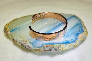 Brazalete de Cobre para Hombre y Mujer, Magnético, con Diseño Personalizado, Grabado, de la India - Product Image 4