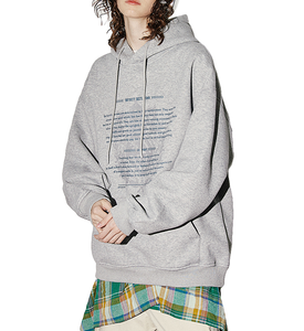 Hoodie unisexe d'hiver brodé, coupe ample et décontractée, en tissu éponge épais en coton brossé, faible MOQ, respectueux de l'environnement - Product Image 5