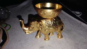 Enhance your sacred rituals and home aesthetic with this intricately crafted Silver-Plated Elephant Dhoop Dani / Incense Burner - Product Image 2