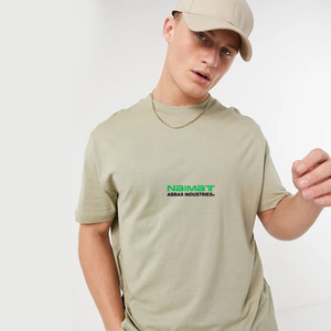 เสื้อยืดคอกลมทรงเข้ารูปพรีเมียมสำหรับผู้ชาย ผ้าฝ้ายหวีเนื้อนุ่ม ระบายอากาศได้ดี เสื้อผ้าผู้ชายสำหรับฤดูร้อน รุ่นพื้นฐานที่ต้องมี - Product Image 2