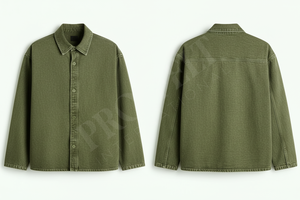 Camisas de mezclilla de algodón 100% vintage, a la moda, con botones y bolsillos delanteros, manga larga, estilo desgastado, para venta al por mayor. - Product Image 4