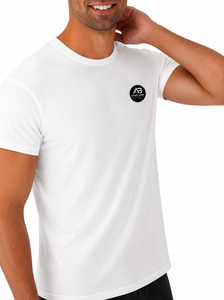 Custom Men's Performance T-Shirt Quick <b>Dry</b> Moisture Wicking Athletic Training Gym 100% Cotton Anti-Pilling Front O-Neck Short - Product Image 3