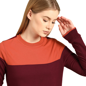 T-shirts personnalisés pour femmes à manches longues d'été, en molleton 100 % coton écologique, légers, respirants, séchage rapide, coupe décontractée - Product Image 4