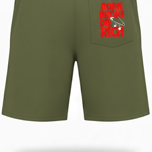 Shorts pour hommes style streetwear décontracté avec impression en relief, coupe confortable, tendance mode été - Product Image 4