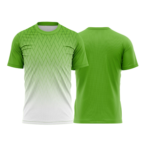 High Performance 100% Polyester Lightweight Solid Short Sleeve Soccer Jersey Clubs Custom Team Name OEM Service Quick Dry - Product Image 5