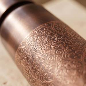 Factory Supply Large Eco-Friendly Hammered Ayurvedic Pure Copper Water <b>Bottle</b> for Drinking Traditional Drink <b>Flask</b> For Home - Product Image 4