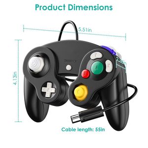 คอนโทรลเลอร์เกมแบบมีสายสำหรับ Nintendo Wii รองรับการใช้งานกับ Gamecube - Product Image 3