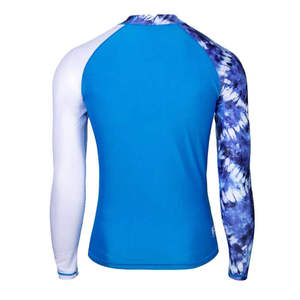 Rash Guards Men Sportswear Customized Logo Printing Solid Rash Guards Breathable Lightweight Quick dry Rash Guards Best Selling - Product Image 6