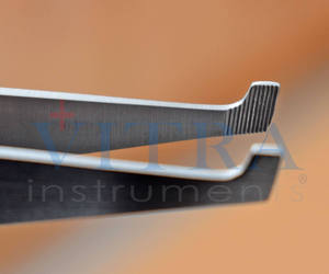 Pince de placement orthodontique à action inversée en acier inoxydable avec lame de positionnement pour fixation directe - Product Image 2