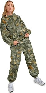 Conjunto de Sudadera con Capucha Oversize y Pantalones de Chándal de Forro Polar Premium para Mujer, Conjunto Deportivo de Sudadera con Capucha y Pantalones de Chándal para Mujer - Product Image 3