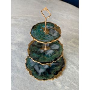 Soporte para Pastel de Resina para Decoración del Hogar Moderno, Herramientas Elegantes para Pasteles - Product Image 4