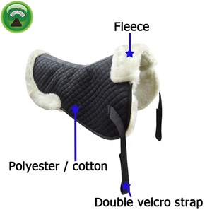 Manta y Almohadilla de Piel de Cordero para Caballo / Almohadilla de Silla de Montar de Piel de Oveja Merino Genuina - Product Image 4