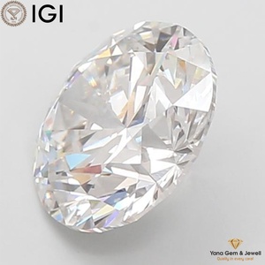 F Couleur VVS2 Clarté 6.00 Carat CVD Lab Grown Diamond Round Cut IGI Certificat pour la conception de bijoux personnalisés - Product Image 5