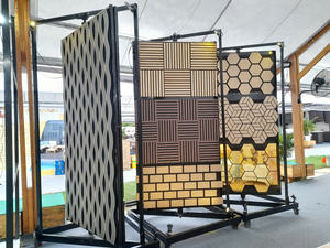 Panneaux Acoustiques Hexagonaux en Bois Massif MDF Insonorisants – Échantillons Gratuits, Conception Personnalisée pour Villas – Offre Spéciale - Product Image 5