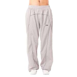 Survêtement unisexe gris clair à manches longues, couleur unie, style décontracté avec poches latérales, matière polyester respirante, idéal pour l'automne - Product Image 5