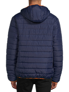 Custom Design Men's Hooded Down Puffer <b>Jacket</b> Casual Outerwear Fashion Warm Puffer <b>Jackets</b> with Zipper Pockets - Product Image 2