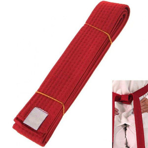 Ceinture de karaté de bonne qualité, en coton tissé dense, texture lisse, nœud fiable, légère, écologique, unisexe - Product Image 1