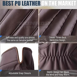 ถุงมือขับรถแบบมืออาชีพ กันลื่น หน้าจอสัมผัสได้ รุ่นใหม่ หนังเนื้อนุ่ม สำหรับขับขี่และดริฟท์ - Product Image 6