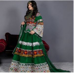 Compre en Línea Elegantes Vestidos de Novia Estilo Afgano para Fiestas, con MOQ Bajo y Precios Razonables, Diseño Popular, Vestido Afgano Kuchi en Venta - Product Image 6