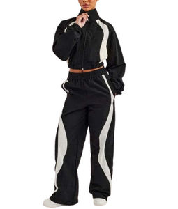 Survêtement coupe-vent en nylon personnalisé grande taille, respirant, streetwear, tendance, pour la course et les activités de plein air - Product Image 6