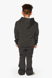Meilleur prix 2026 : Ensembles de survêtements évasés et superposés pour enfants avec logo personnalisé, ensembles deux pièces pour garçons - Product Image 2