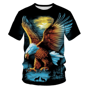 Camiseta de Hombre Oversize con Estampado de Alta Densidad, Algodón Premium, Estampado en Relieve, Corte Holgado, Cuello Redondo, Manga Corta, Estilo Urbano - Product Image 1